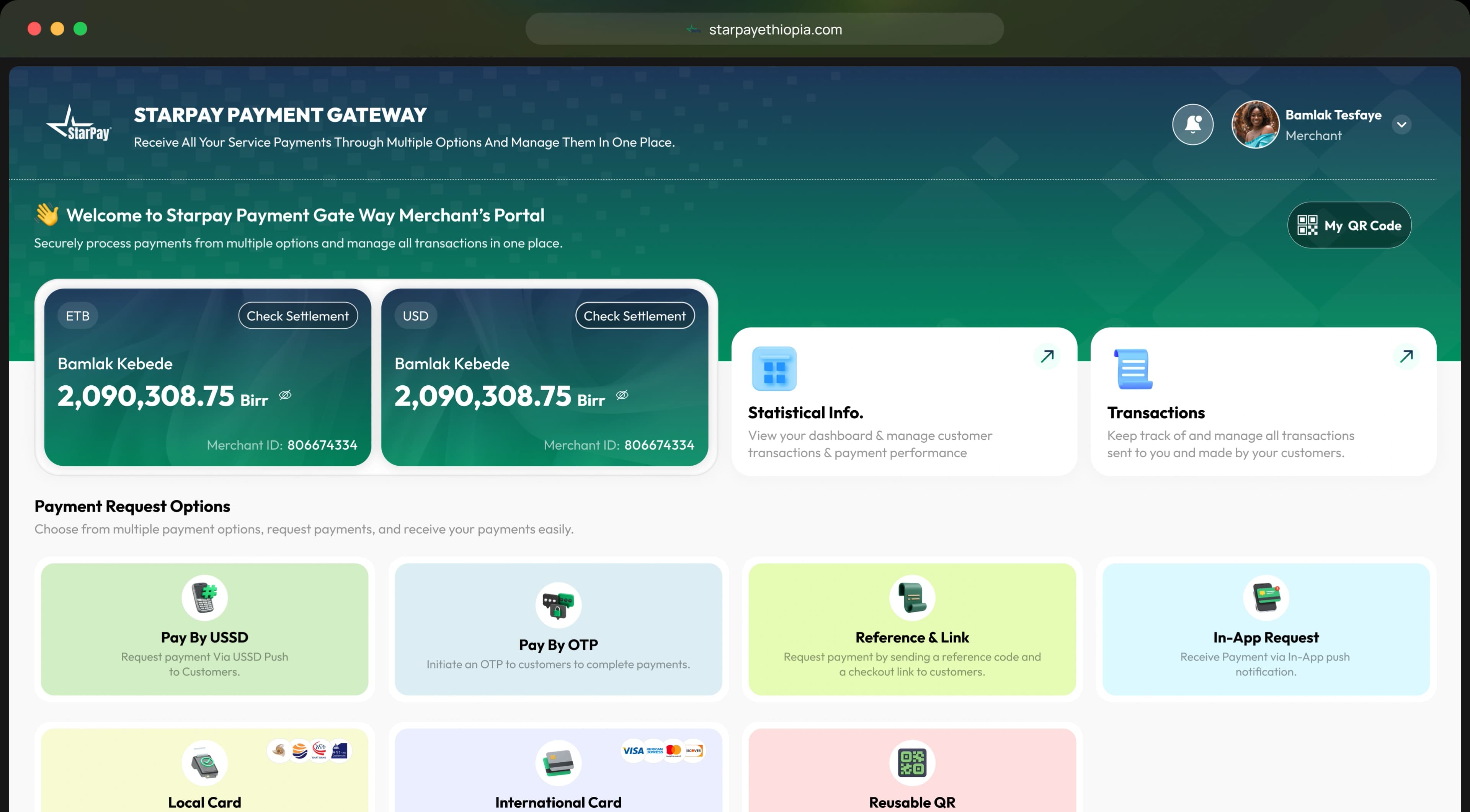 StartPay dashboard preview on multiple devices