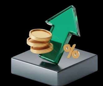 Financial growth icon