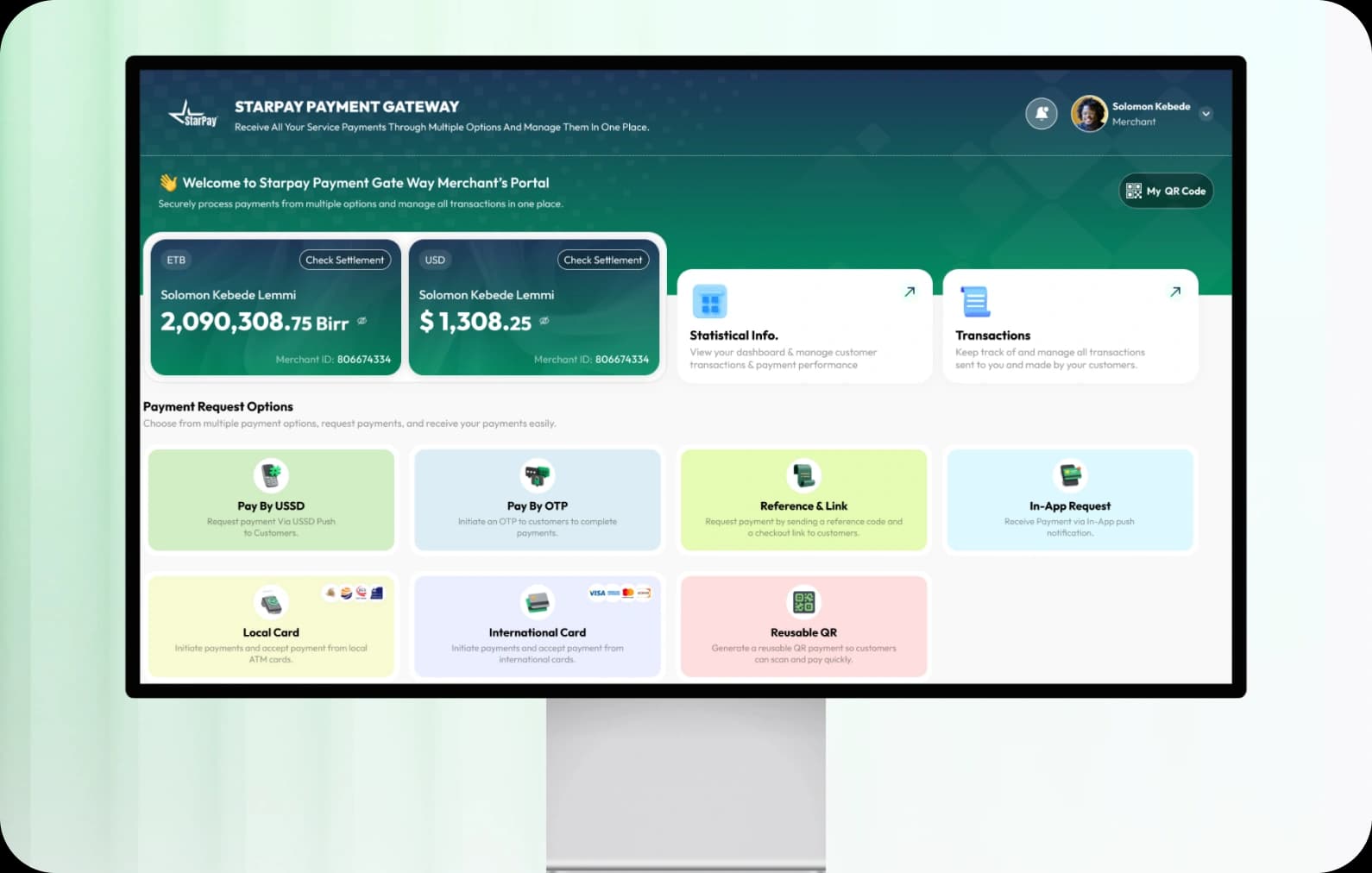 Merchant Dashboard