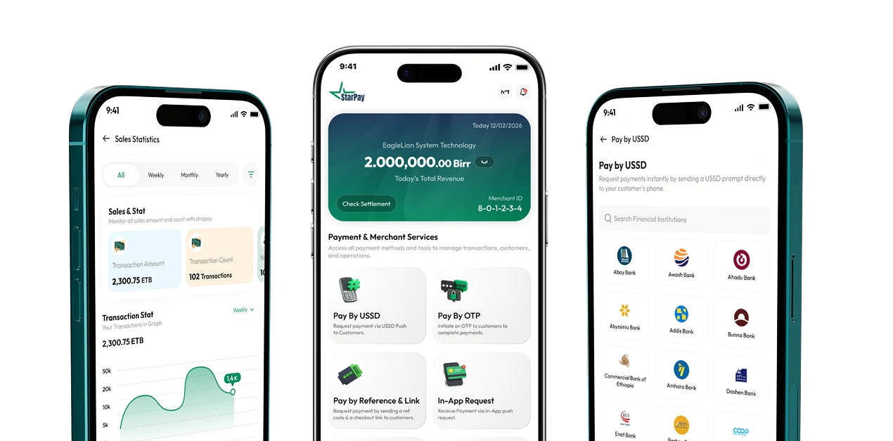 Merchant Mobile App | StarPay Ethiopia